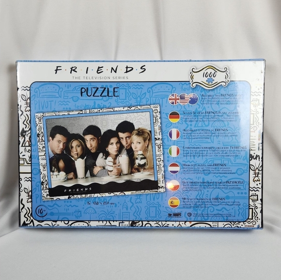 Top Trumps Friends TV Show Milkshake 1000 Piece Puzzle New - Picture 6 of 8